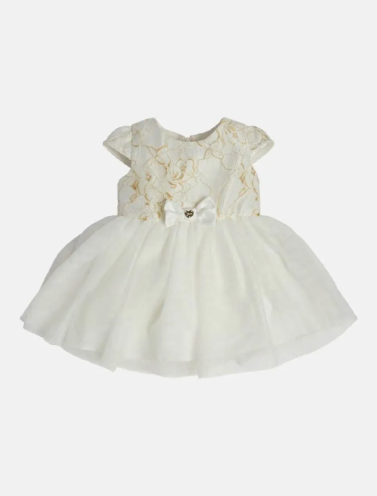 Abito Manica Corta Elegante Guess - White
