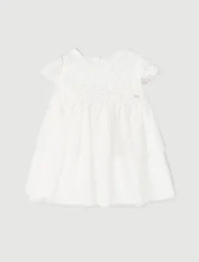 Abito Manica Corta Elegante Mayoral - Ecru