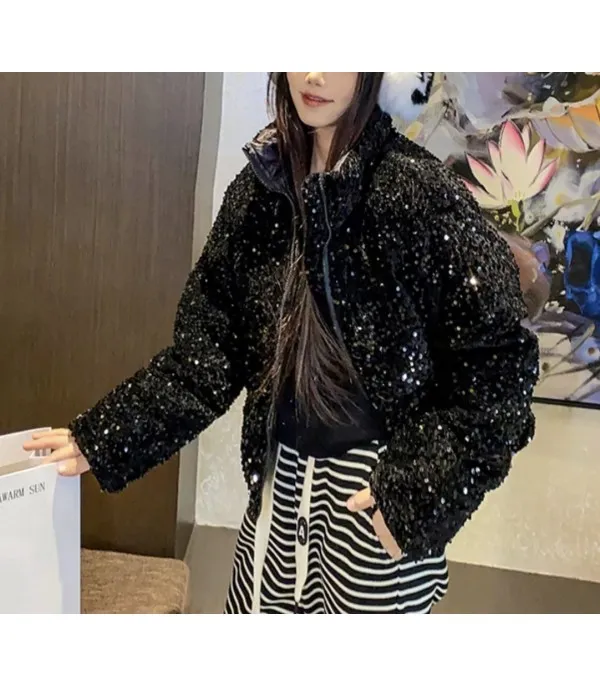 Bomber pailettes Uitlu