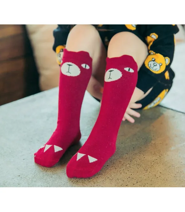Calzini alti bimba animals