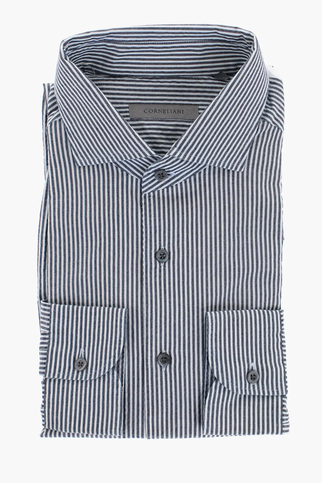 Camicia in Cotone a Righe Awning