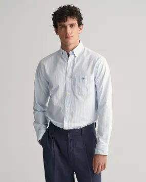 Camicia Oxford a righe Banker regular fit