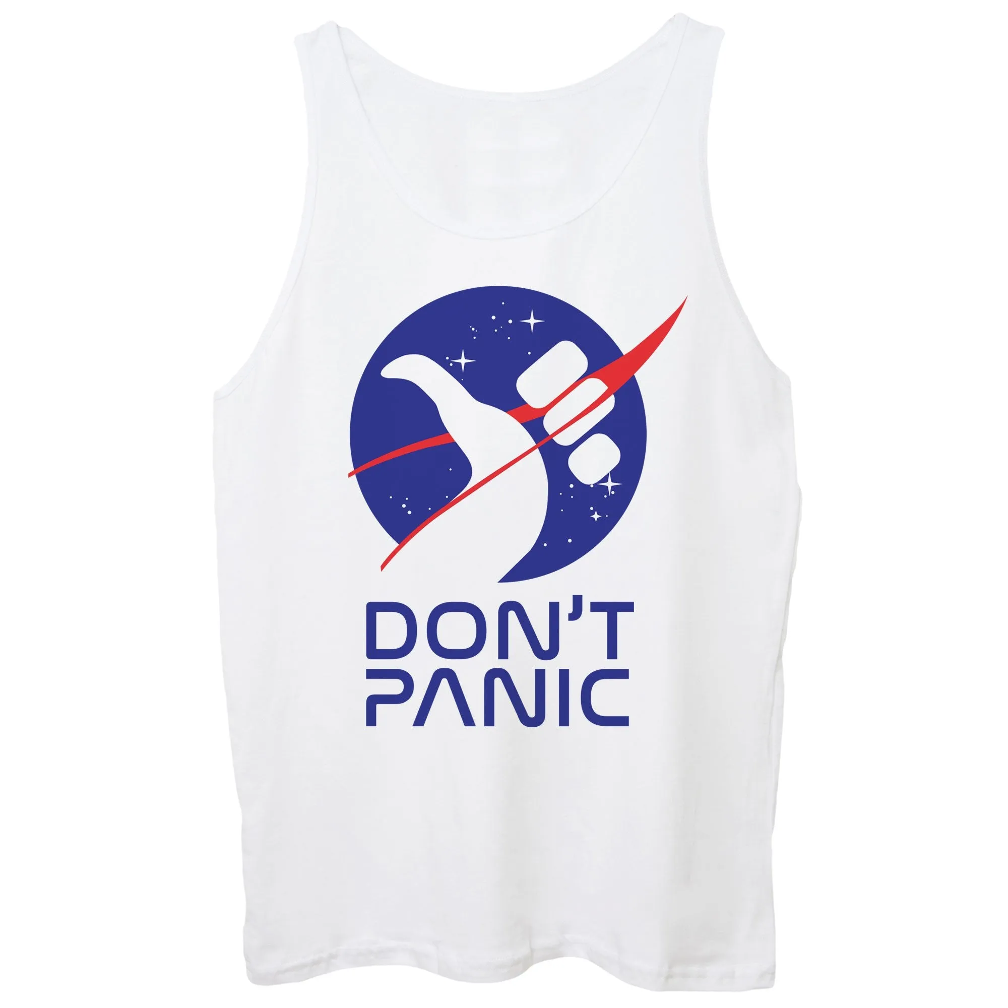 Canotta Dont Panic Guida Galattica Per Autostoppisti - FILM