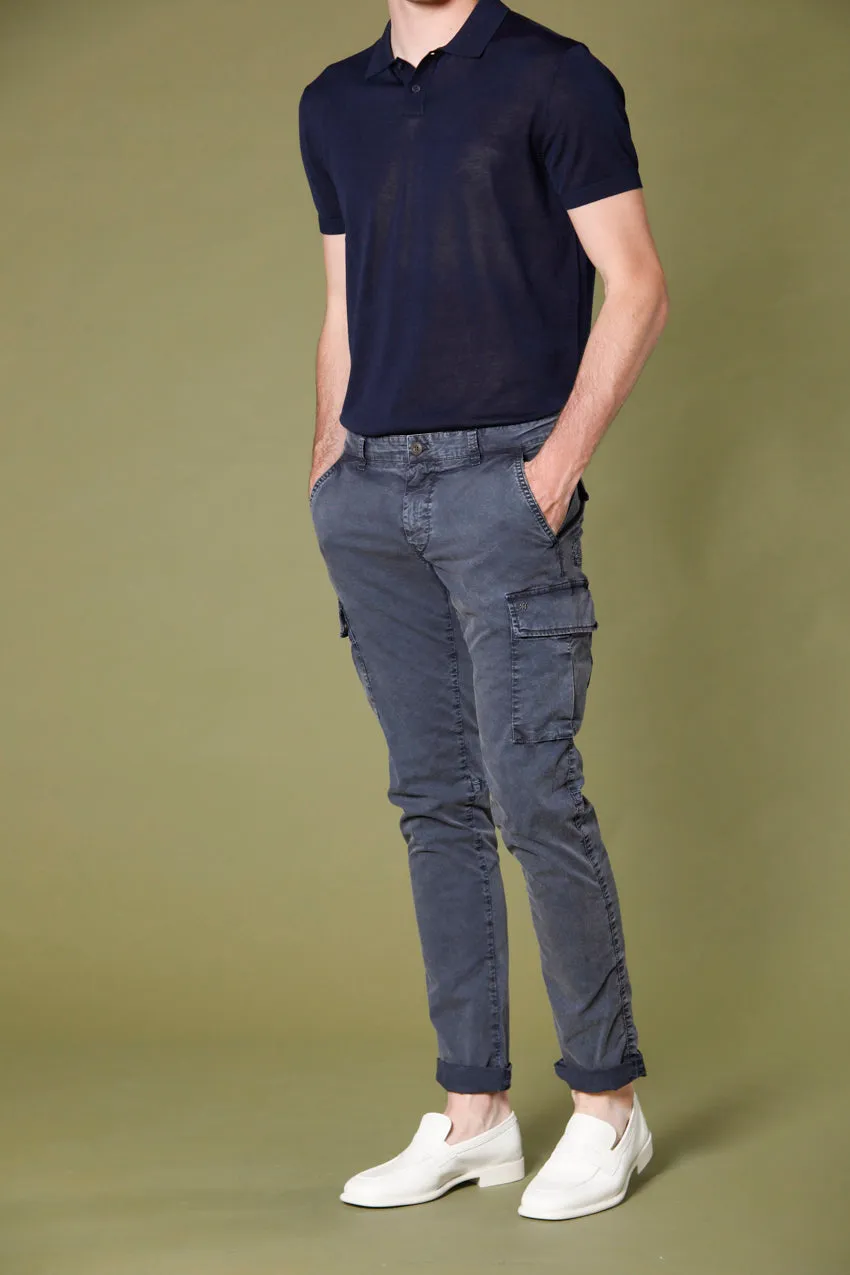 Chile pantalon cargo homme en twill stretch icon washing extra slim
