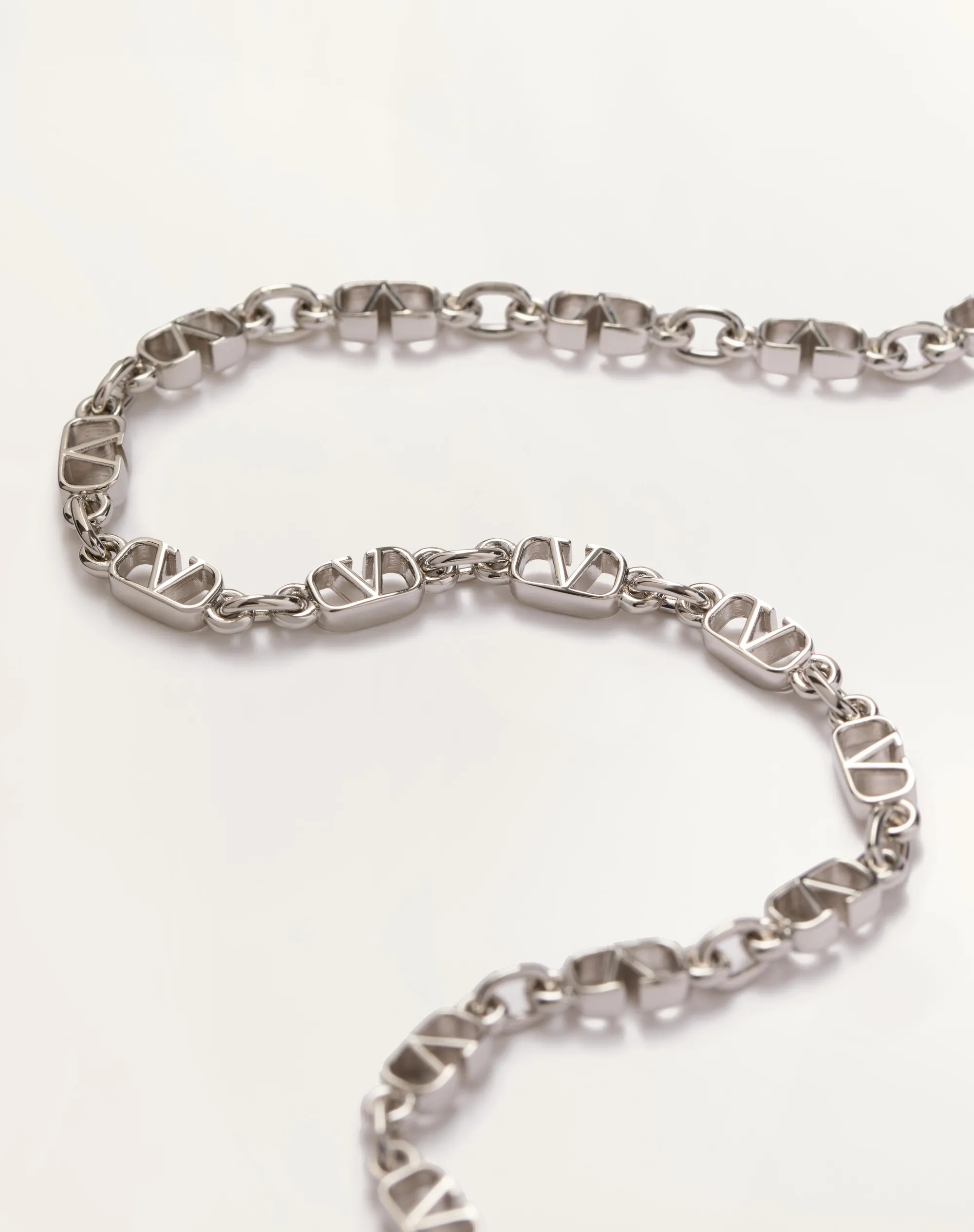 COLLANA VLOGO SIGNATURE IN METALLO