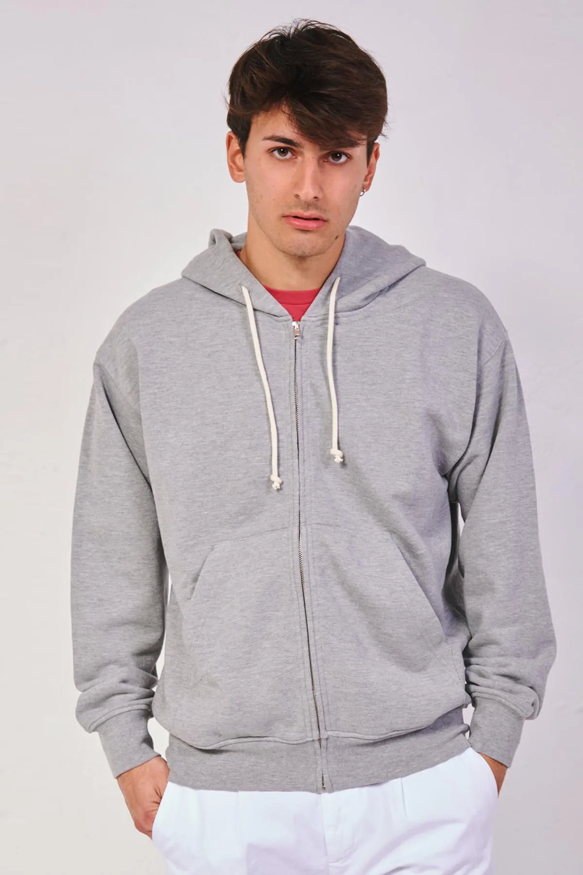 DEPARTEMENT FIVE felpa con zip e cappuccio