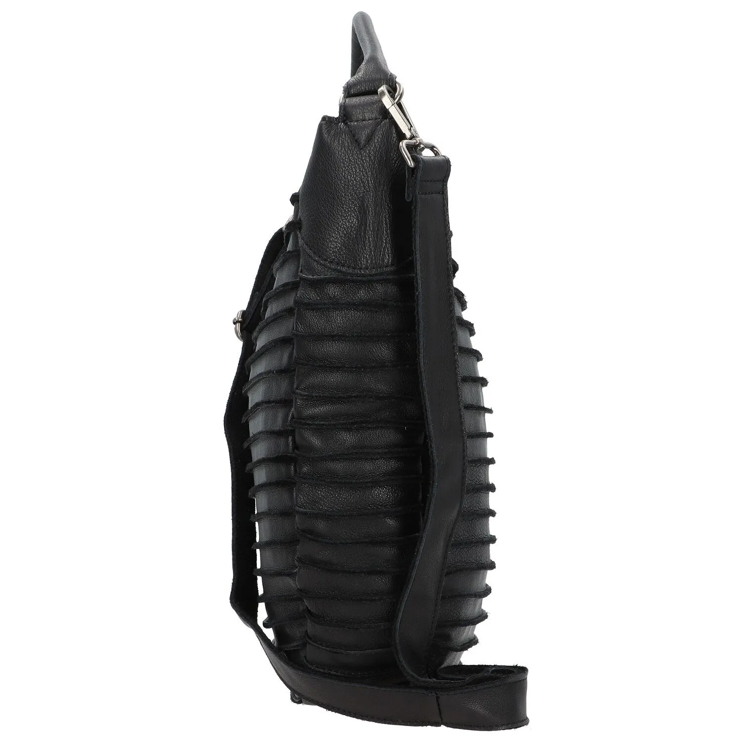 FredsBruder Borsa a tracolla Animal S scanalata in pelle 33 cm