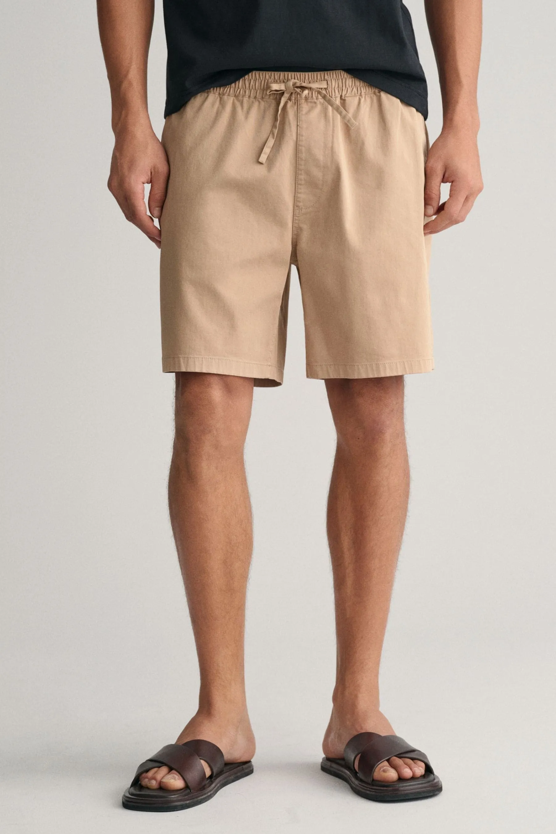 GANT - Shorts con logo e coulisse in cotone