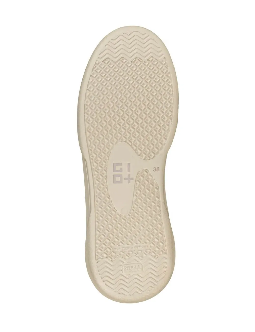 Gio+     SNEAKERS GIADA63V COMBI BIANCA ORO