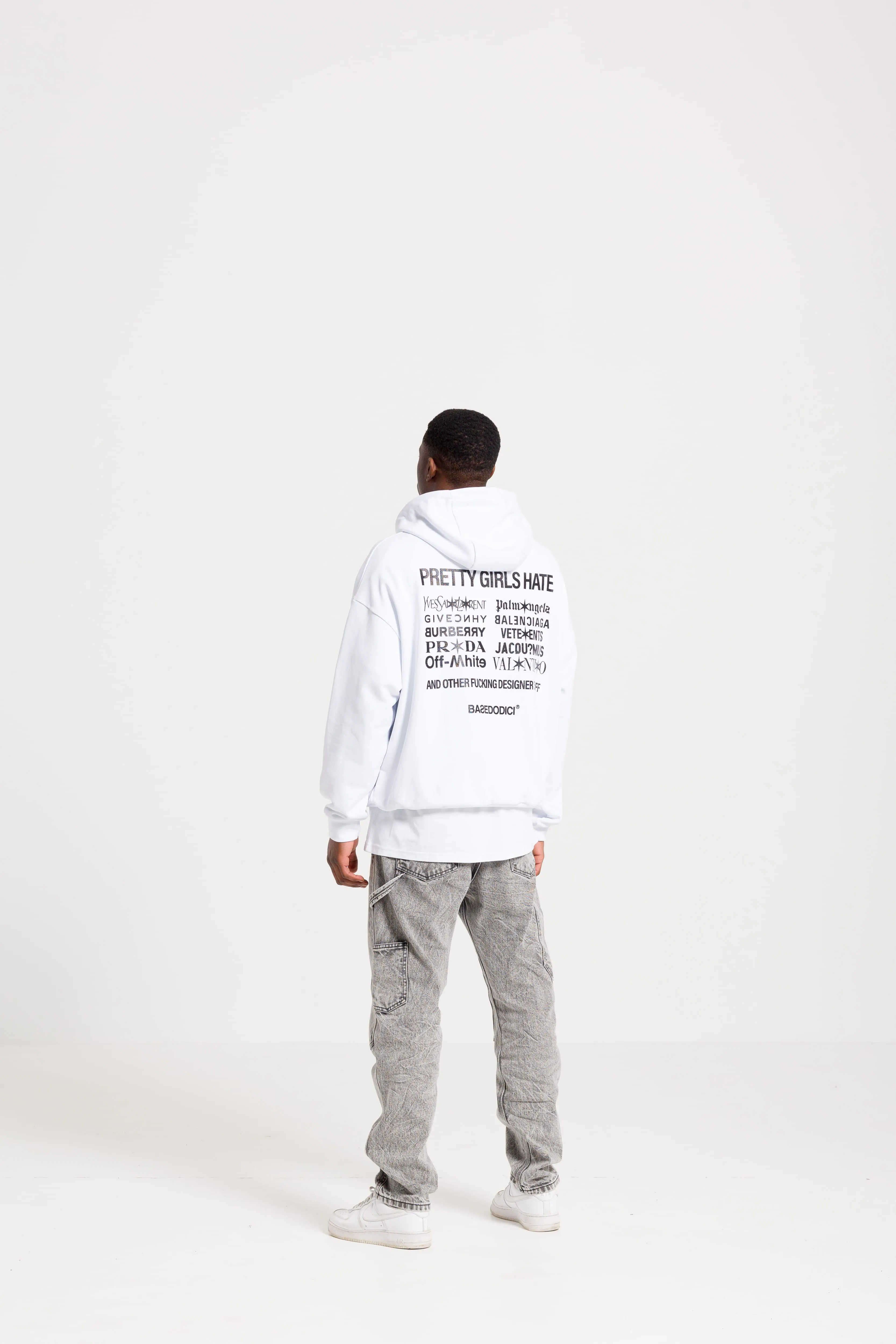 Hoodie FCK 2.0 PrettyGirls White