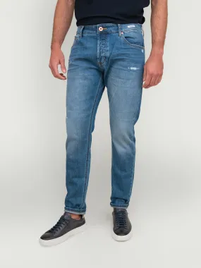 JEANS BARNEY IN COTONE DENIM SLIM FIT