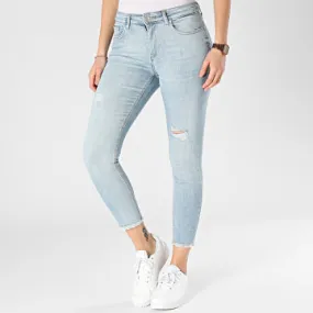 Jeans skinny da donna Blush Blue Denim