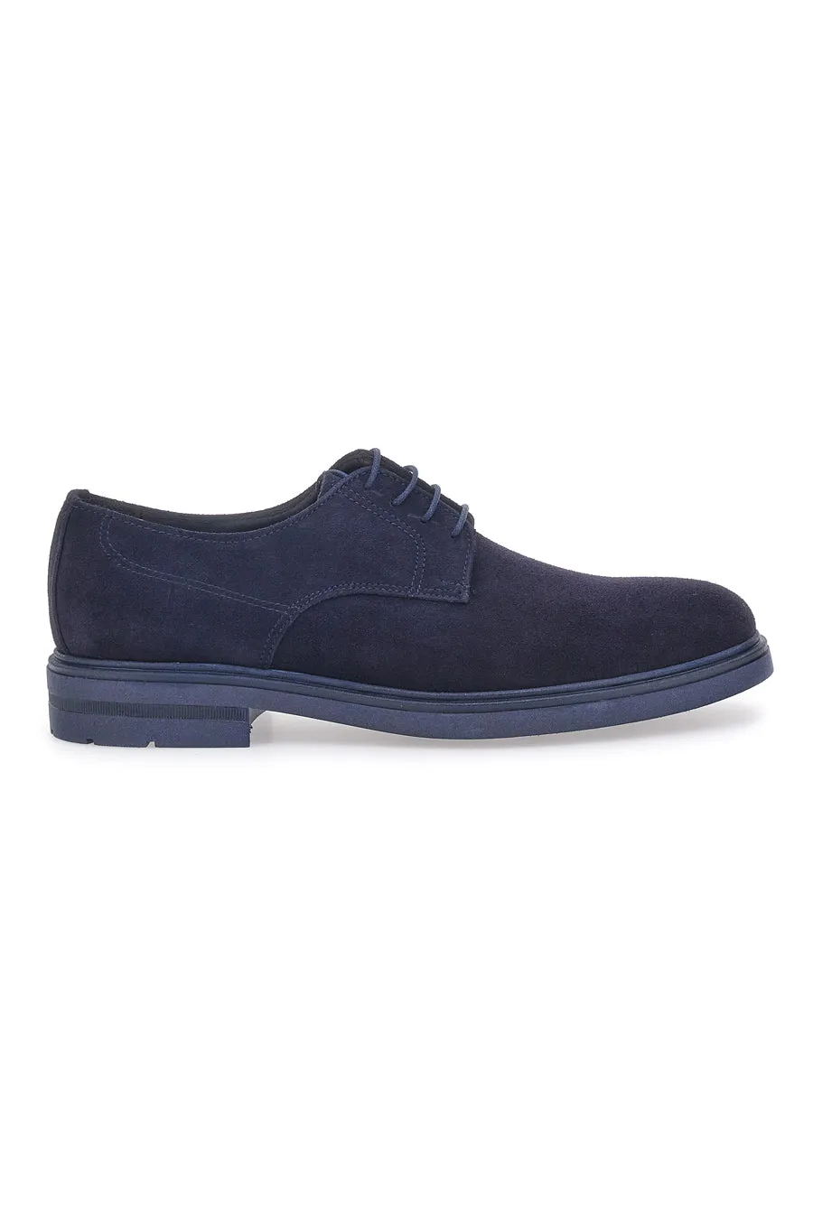   LONGFORD Scarpe Stringate Blu In Pelle Longford 606