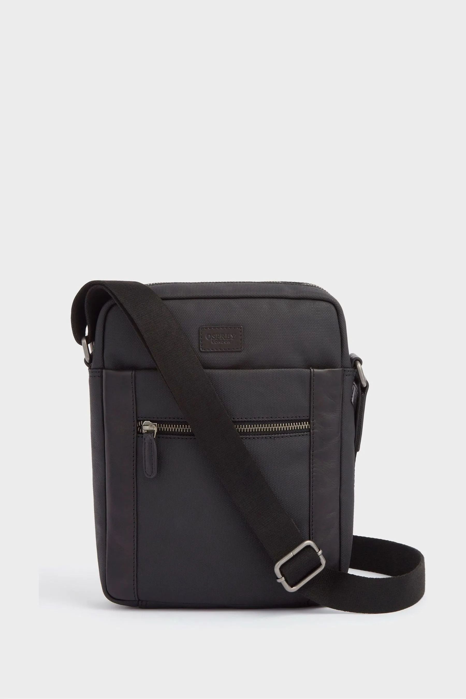 Osprey London - The Small Grantham - Borsa messenger Borsa in pelle e tela cerata
