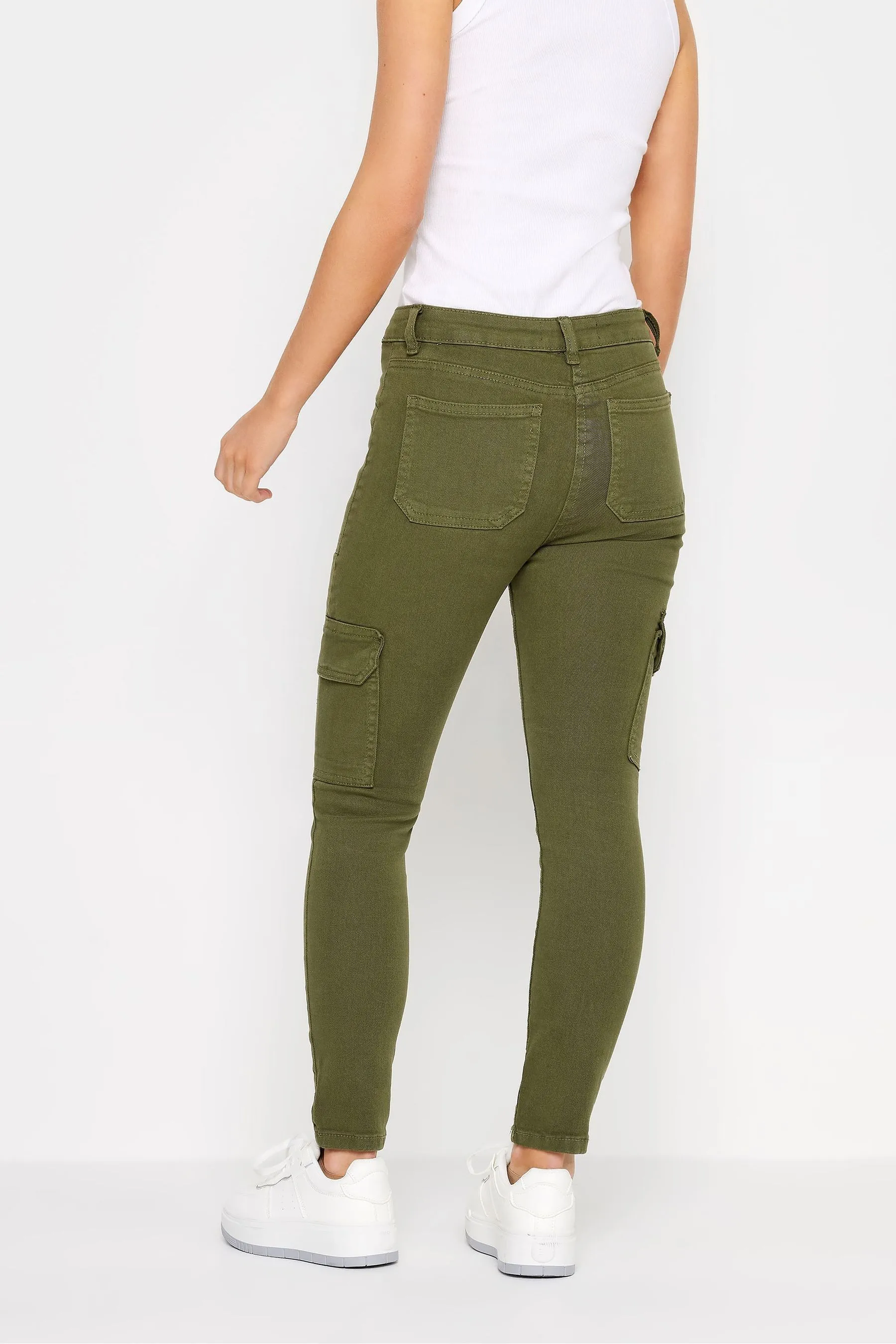 PixieGirl Petite Jeans skinny cargo con tasche