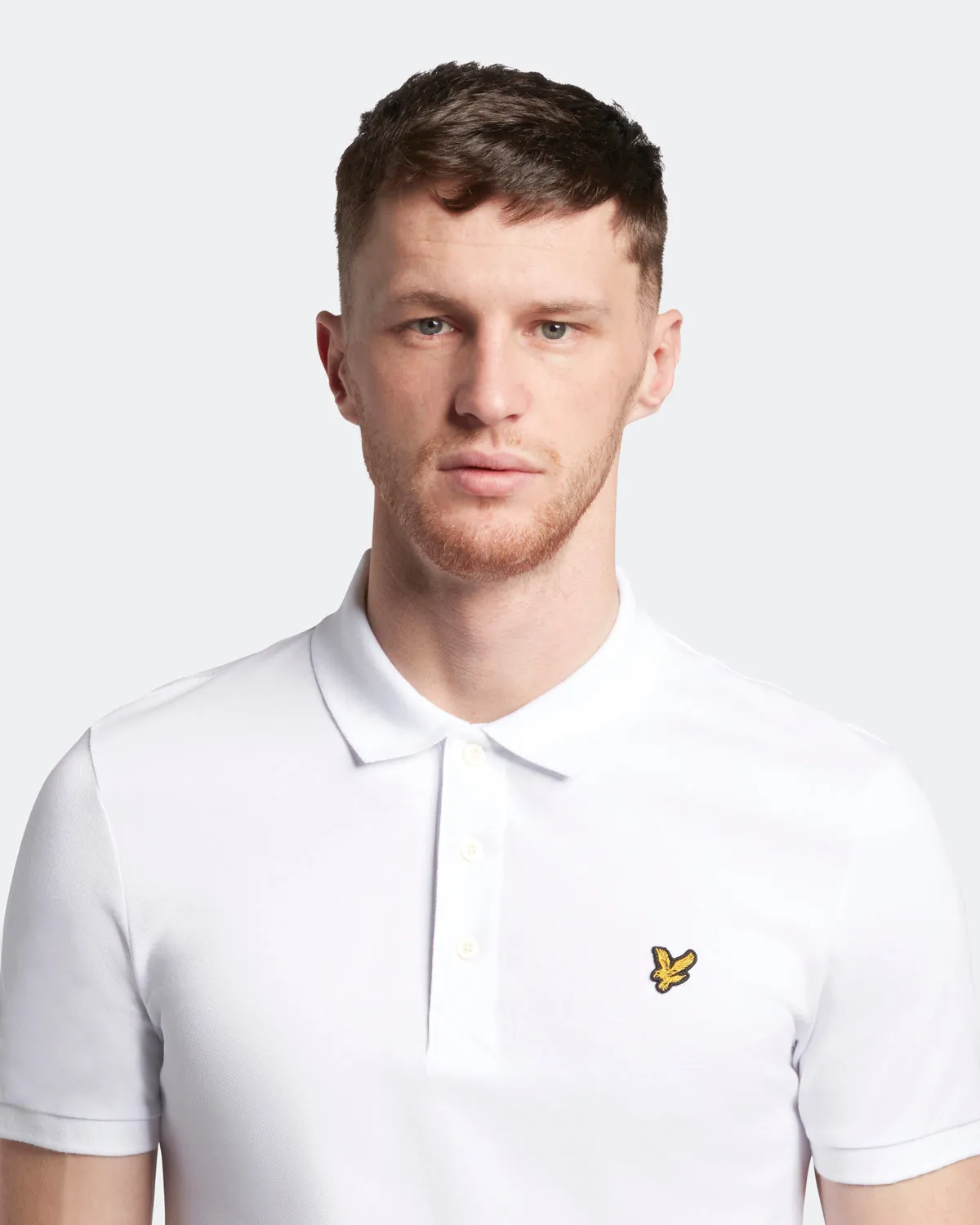 Polo Lyle&Scott Bianca da Uomo