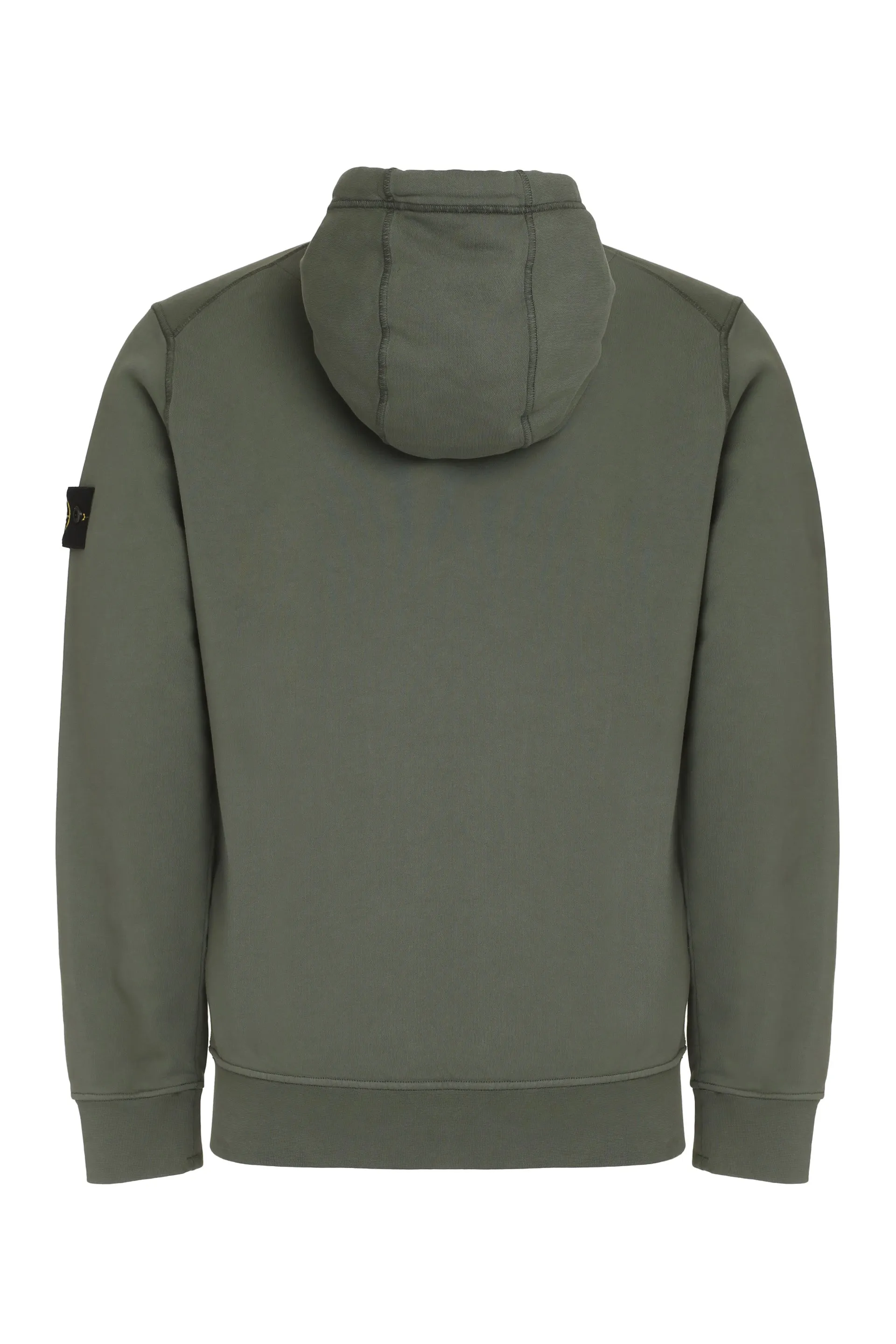 Stone Island Felpa full-zip con cappuccio