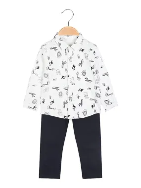 Sweet Junior Ensemble 2 pièces bébé garçon avec chemise