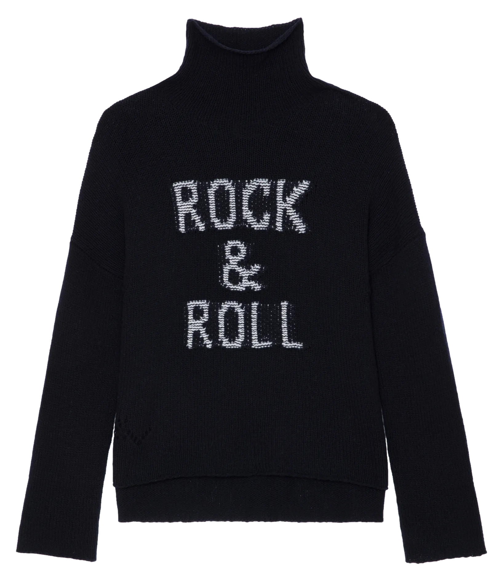  ZADIG&VOLTAIRE   ALMY - Maglione lungo oversize in lana merino | Blu