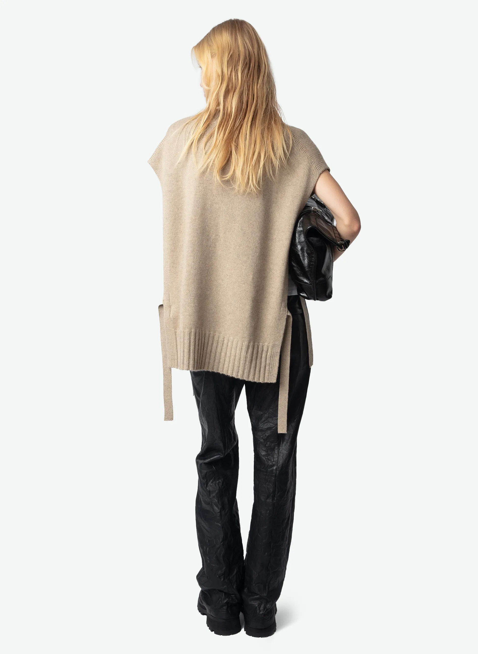  ZADIG&VOLTAIRE   MADDY - Maglione oversize in cachemire | Beige