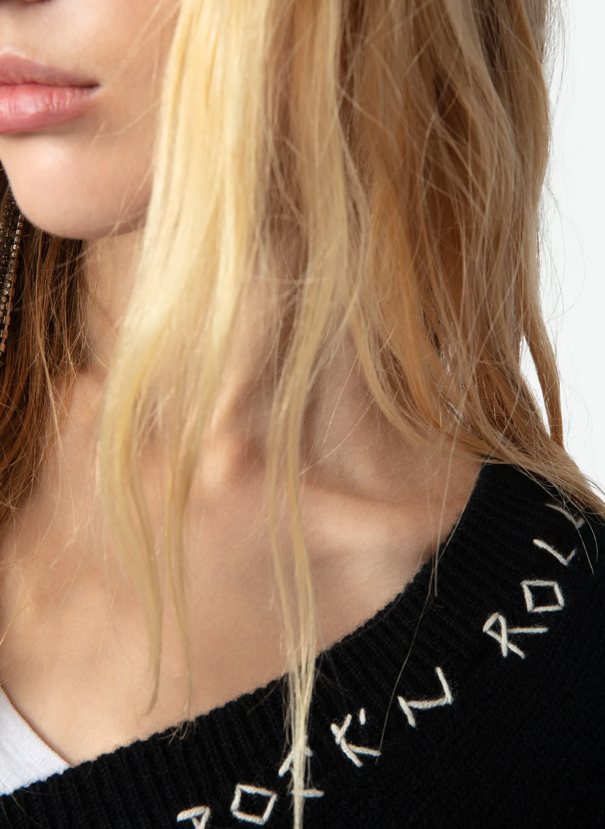  ZADIG&VOLTAIRE   MIKY - Maglione oversize in cachemire | Nero